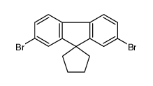 2',7'-dibromospiro[cyclopentane-1,9'-fluorene] Structure