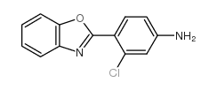 4-(1,3-benzoxazol-2-yl)-3-chloroaniline结构式