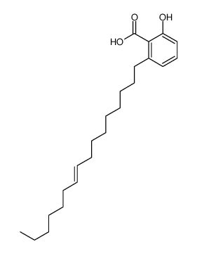 2-hexadec-9-enyl-6-hydroxybenzoic acid结构式