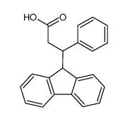 3-fluoren-9-yl-3-phenyl-propionic acid结构式