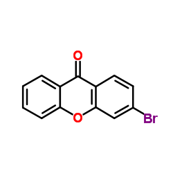3-Bromo-9H-xanthen-9-one structure