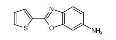 2-thiophen-2-yl-1,3-benzoxazol-6-amine结构式