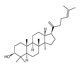 Dammarane-20(21),24-diene-3β-ol结构式