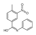 4-Methyl-3-nitro-N-phenylbenzamide结构式