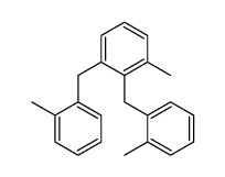 1-methyl-2,3-bis[(2-methylphenyl)methyl]benzene结构式
