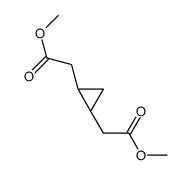 methyl 2-[(1R,2S)-2-(2-methoxy-2-oxoethyl)cyclopropyl]acetate Structure