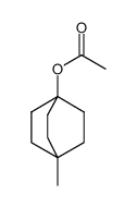 Acetic acid 4-methylbicyclo[2.2.2]octan-1-yl ester结构式