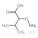 2-aminooxy-3-methyl-butanoic acid structure