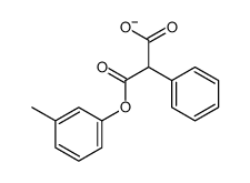 3-(3-methylphenoxy)-3-oxo-2-phenylpropanoate Structure