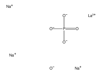 lanthanum trisodium bis(phosphate) Structure