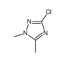 3-Chloro-1,5-dimethyl-1H-1,2,4-triazole结构式