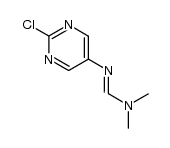 2-Chloro-5-(dimethylaminomethyleneamino)pyrimidine Structure