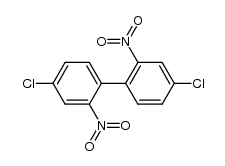 4,4'-dichloro-2,2'-dinitro-1,1'-biphenyl Structure
