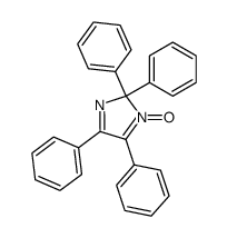 2,2,4,5-tetraphenyl-2H-imidazole 1-oxide结构式