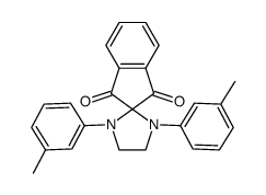 1,3-di-m-tolyl-spiro[imidazolidine-2,2'-indan]-1',3'-dione Structure