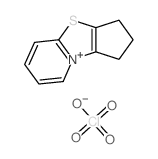 2,3-dihydro-1H-cyclopenta[3,4][1,3]thiazolo[1,4-a]pyridin-9-ium,perchlorate Structure
