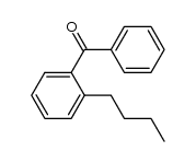 (2-butyl-phenyl)-phenyl-methanone Structure