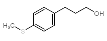 3-(4-甲基磺酰基-苯基)-1-丙醇结构式