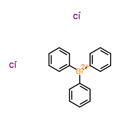 Dichloro(triphenyl)-λ5-bismuthane Structure