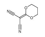 2-(1,3-dioxan-2-ylidene)propanedinitrile Structure