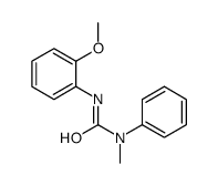 3-(2-methoxyphenyl)-1-methyl-1-phenylurea Structure