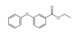 3-苯氧基苯甲酸乙酯结构式