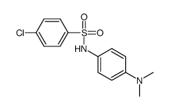 4-chloro-N-[4-(dimethylamino)phenyl]benzenesulfonamide结构式