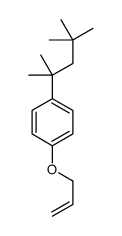 1-prop-2-enoxy-4-(2,4,4-trimethylpentan-2-yl)benzene Structure