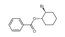 trans-1-benzoyloxy-2-bromocyclohexane Structure