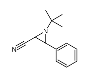 (2R,3R)-1-tert-butyl-3-phenylaziridine-2-carbonitrile Structure