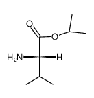 L-valine isopropyl ester Structure