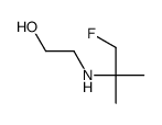 2-[(1-fluoro-2-methylpropan-2-yl)amino]ethanol Structure