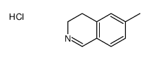 6-methyl-3,4-dihydroisoquinoline,hydrochloride Structure