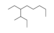 4-ethyl-3-methylnonane结构式