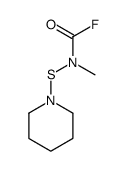 N-methyl-N-piperidin-1-ylsulfanylcarbamoyl fluoride Structure