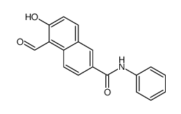 5-formyl-6-hydroxy-N-phenylnaphthalene-2-carboxamide Structure
