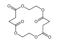 1,4,9,12-tetraoxacyclohexadecane-5,8,13,16-tetrone Structure