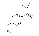 1-[4-(aminomethyl)phenyl]-2,2-dimethylpropan-1-one Structure