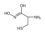 (2R)-2-amino-N-hydroxy-3-sulfanylpropanamide Structure