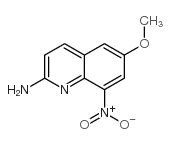 6-Methoxy-8-nitro-2-quinolinamine picture