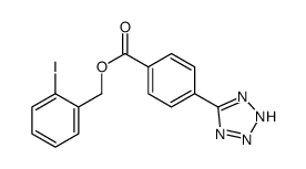 (2-iodophenyl)methyl 4-(2H-tetrazol-5-yl)benzoate Structure