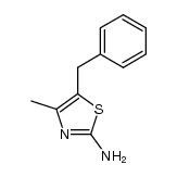 5-benzyl-4-methylthiazol-2-amine结构式