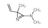 2H-Azirin-3-amine,2-ethenyl-N,N,2-trimethyl-结构式