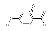 2-Pyridinecarboxylicacid,5-methoxy-,1-oxide(9CI)结构式