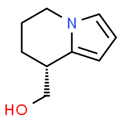 8-Indolizinemethanol,5,6,7,8-tetrahydro-,(8R)-(9CI)结构式