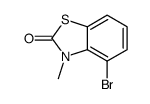 4-bromo-3-methyl-1,3-benzothiazol-2-one Structure