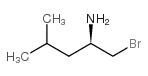 (2r)-1-溴-4-甲基-2-戊胺结构式
