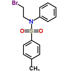 N-(2-Bromoethyl)-4-methyl-N-phenylbenzenesulfonamide Structure