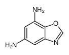 5,7-Benzoxazolediamine(9CI) structure
