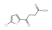 4-(5-CHLORO-2-THIENYL)-4-OXOBUTYRIC ACID Structure